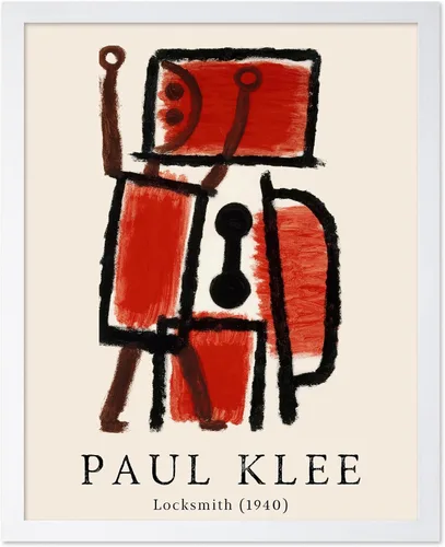 Vista 42 de Poster Master Póster vintage de Paul Klee – Impresión retro de cómicos – Arte de dibujo – Arte abstracto – Regalo para hombres y mujeres – Estilo-09