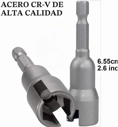 Vista 4 de PAGOW HD17921 llave para tuercas – vástago hexagonal de 1/4 pulgadas.