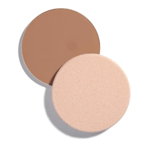 Vista 5 de Shiseido UV Protective Compact Foundation (Refill) SPF 36 - Provides a Natural-Looking Finish & Protects Skin from UV Rays Medium ocre