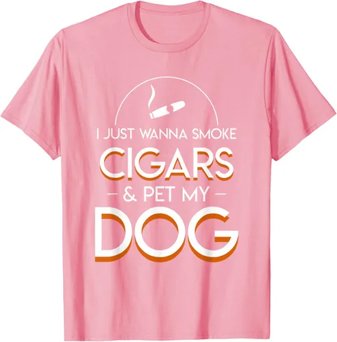 Vista 58 de Solo quiero fumar cigarros y mascotas a los amantes de los perros de mi perro, Negro, S
