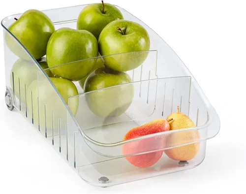 Vista 10 de YouCopia Cajón para refrigerador desplazable, 6.0 pulgadas, transparente