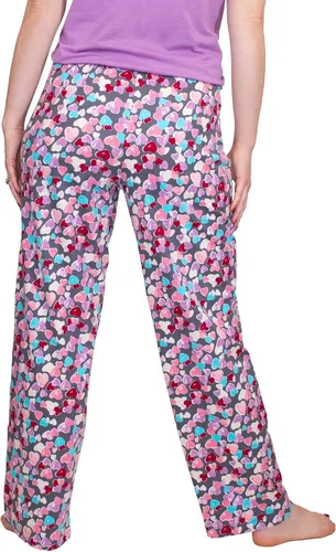 Vista 2 de HUE womens Valentines Pajamas, Cute Pj Separates for Valentines Day