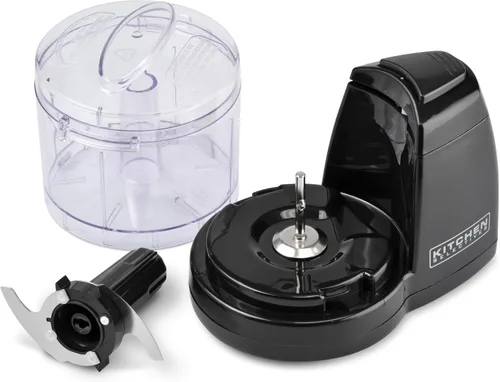 Vista 9 de Kitchen Selectives Mini Chopper de Select Brands - Mini picadora eléctrica de alimentos para electrodomésticos de cocina - Cuenta con piezas aptas