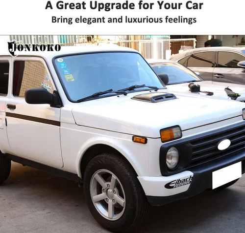 Vista 5 de YIWANG Cubierta de red de protección para faros delanteros de coche Lada NIVA cubierta de lámpara trasera y accesorios exteriores