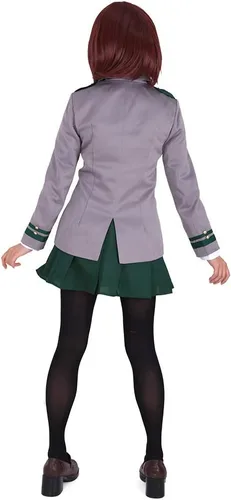 Vista 5 de miccostumes Disfraz de superhéroe de anime para mujer, uniforme escolar