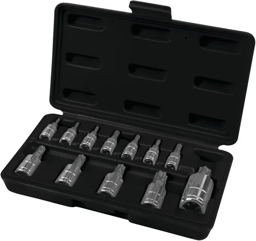 Vista 10 de Juego de enchufes de brocas Mortorq de Performance Tool W13500, 5 piezas - Kit de brocas Torx de grado profesional para aplicaciones automotrices e