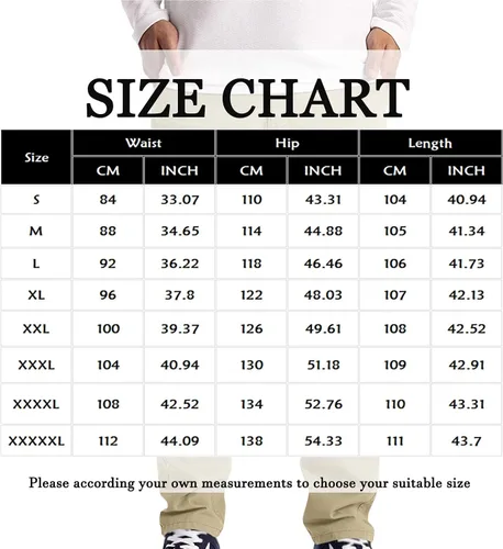 Vista 6 de Pantalones cargo para hombre, pantalones cargo casuales para hombre, pantalones de senderismo, pantalones de entrenamiento para hombre