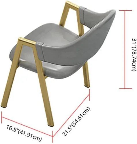Vista 3 de LITFAD Juego de comedor con parte superior de piedra sinterizada escandinava con mesa de comedor rectangular, moderna mesa de comedor con 4 sillas