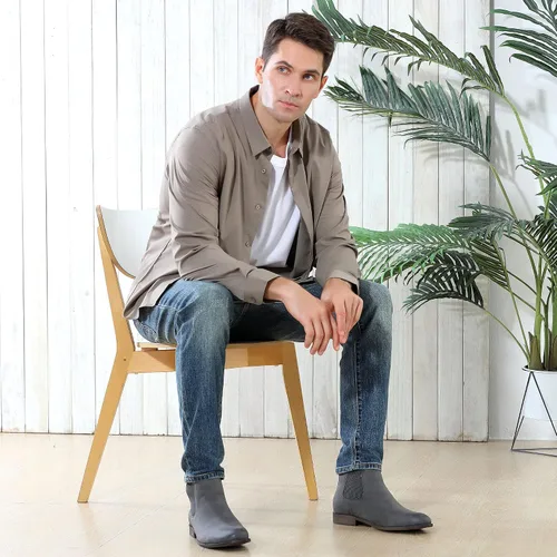 Vista 6 de Hawkwell - Botines Chelsea de estilo casual para hombre