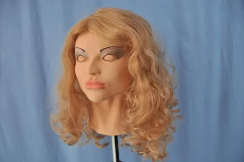 Vista 3 de Cindy Diva - Máscara de látex de espuma realista para mujer