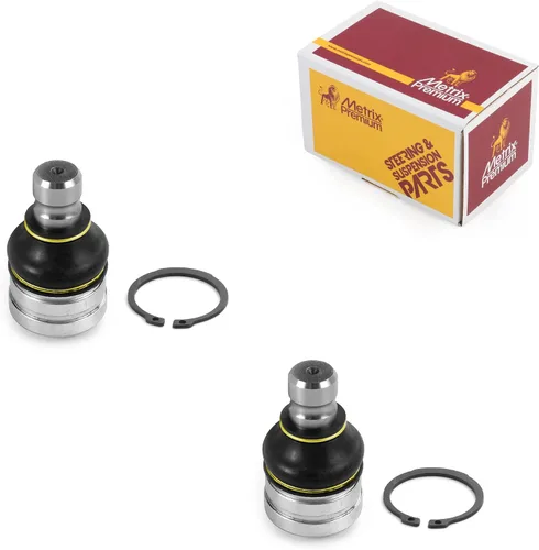 Vista 211 de Metrix - 2 juntas de rótula superior delantera K3134T para Dodge Ram 1500 4WD 94-01, Ram 2500 4WD 94-99, Jeep Cherokee 84-01, Wrangler 97-17
