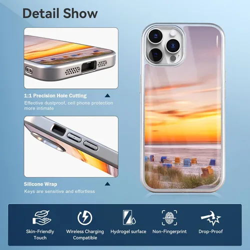 Vista 6 de Funda de teléfono personalizada para iPhone 17, 16, 15, 14, 13, 12, 11 Pro/Max/Plus/XR, fundas personalizadas, diseña tu propia funda perfecta
