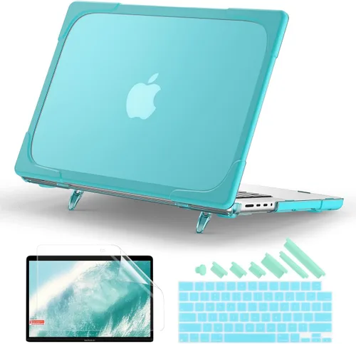Vista 14 de Batianda Extreme - Funda resistente para MacBook Pro de 14 pulgadas 2026 Negro