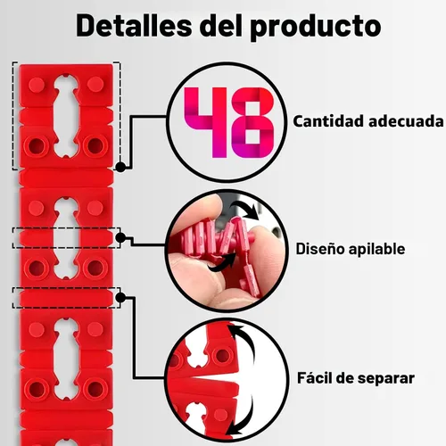 Vista 2 de Espaciadores de Tomacorriente para Caja Eléctrica, RonJea 48 PCS Espaciadores de Interruptor y Receptáculo para Reparar Enchufe de Tomacorriente