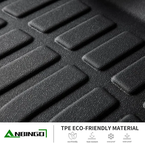 Vista 5 de ANBINGO® Tapetes para piso y maletero de auto personalizados, protección contra todo tipo de climas, de elastómero termoplástico, de goma