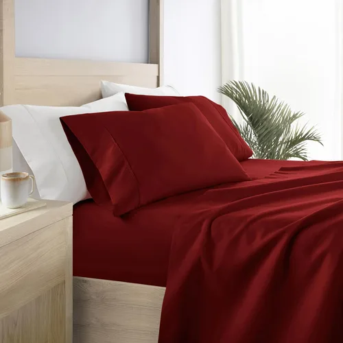 Vista 63 de Linen Market Juego de Sábanas de Microfibra Cepillada Twin de 3 Piezas – Certificado Oeko-TEX Ultra Suave y Sin Arrugas - Sábanas de Bolsillo
