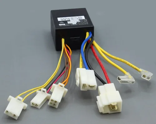 Vista 3 de Reemplazo 24V Módulo de control eléctrico Hub Motor Niños Scooter E100 E125 E150 E175 ZK2400-DP-LD para maquinilla de afeitar