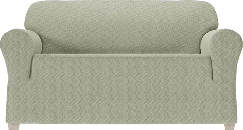 Vista 22 de Zenna Home Simply Fit - Funda elástica para sofá (1 pieza), color crudo
