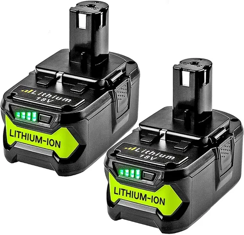 Vista 11 de POWTREE Repuesto mejorado de 4.0Ah para batería Ryobi de 18 V y cargador compatible con baterías Ryobi 18V ONE+ P102 P107 P108 P105 P104 P103