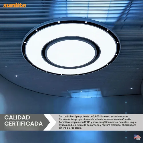 Vista 5 de Sunlite - Luz fluorescente y circular 6500 k luz día