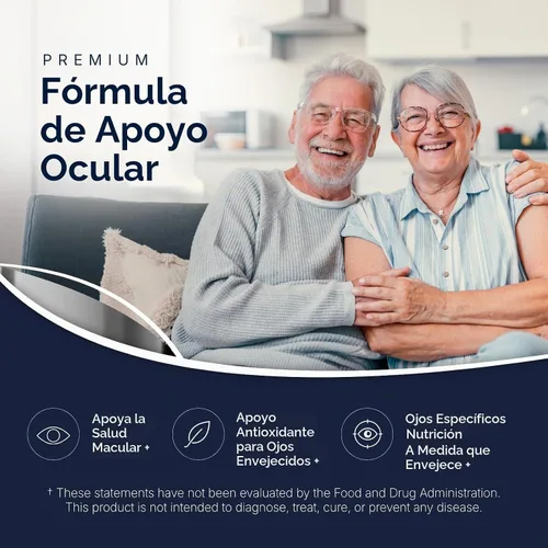 Vista 5 de VisiVite Vitaminas para los ojos AREDS 2 formuladas por médicos, sin zinc