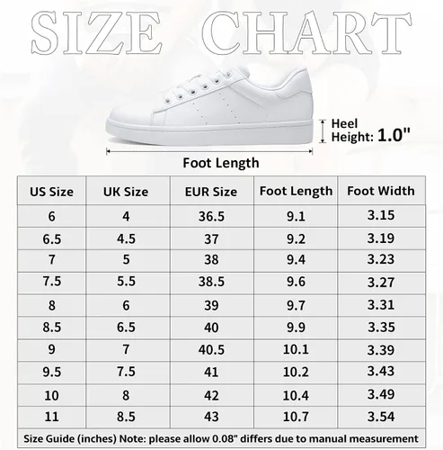 Vista 3 de Vepose 02A - Tenis de moda para mujer, zapatos casuales cómodos de vestir para mujer