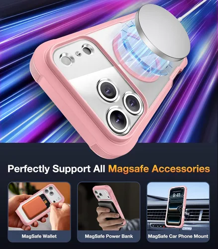 Vista 269 de DIACLARA - Funda transparente compatible con iPhone XR 6.1 pulgadas 2018