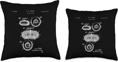 Vista 3 de Patent Almohada de piedra rizadora, 16 x 16 pulgadas, multicolor