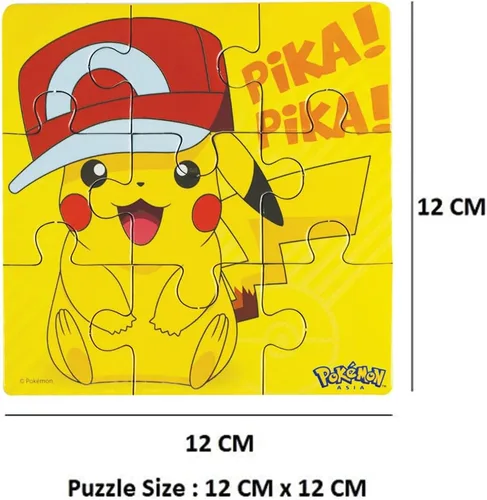Vista 2 de Pokemon Style Characters - Rompecabezas de 6 unidades, total de 96 piezas, surtido 2