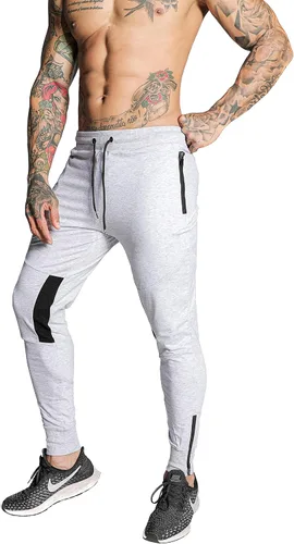 Vista 2 de Pantalones deportivos ajustados para hombre