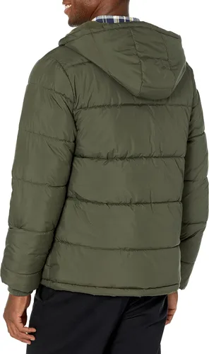 Vista 2 de Tienda Essentials - Abrigo con capucha para hombre