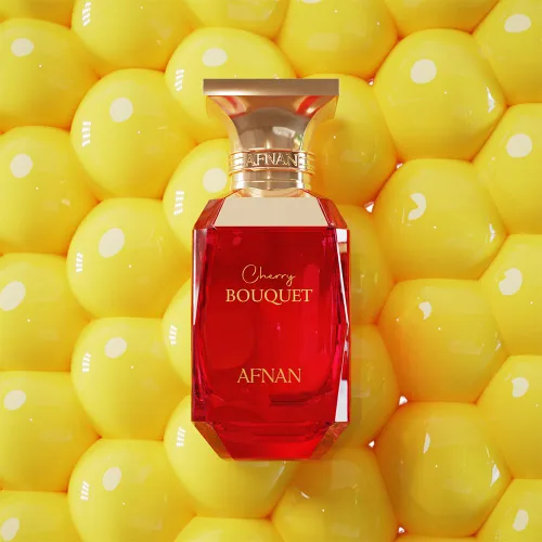 Vista 3 de Afnan Cherry Bouquet Eau De Parfum para Mujer, 2.7 Fl. Oz