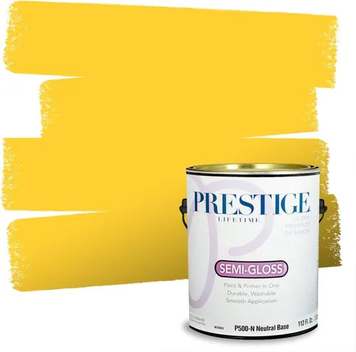 Vista 255 de PRESTIGE Pinturas de pintura exterior e imprimación en uno, 1 galón, plano, combinación comparable de Benjamin Moore* Pila de heno