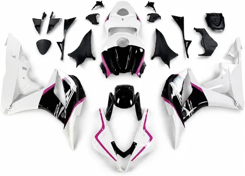 Vista 18 de Nuevo carenado blanco perla apto para Honda 2007 2008 CBR600RR inyección ABS plásticos nuevo carrocería 07 08 d. Perla blanca