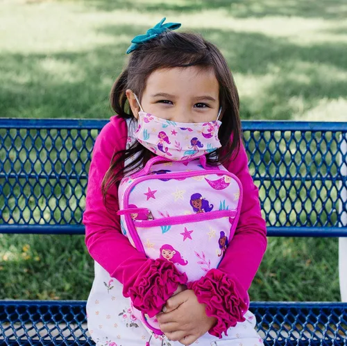 Vista 7 de Wildkin - Mochila infantil de 15 pulgadas con máscara facial (unicornios mágicos)