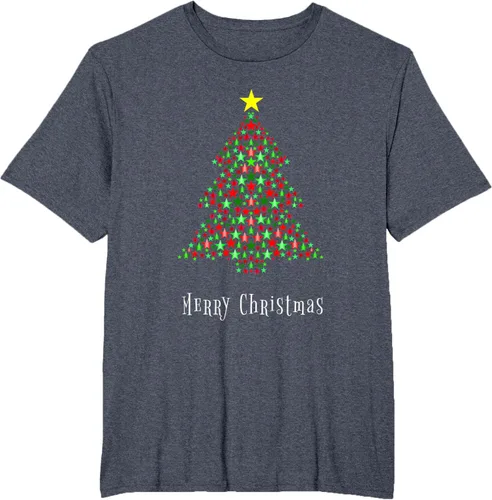 Vista 71 de Celebración del árbol de Navidad - Feliz Navidad - Camiseta de Navidad