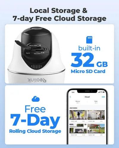 Vista 8 de REOLINK 2K+4G LTE cámara de seguridad celular inalámbrica al aire libre