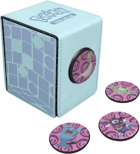 Vista 2 de Ultra Pro Galería Series: Trick Room Alcove 4-Click Deck Box para Pokemon