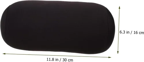 Vista 4 de Ciieeo Almohada cilíndrica para el cuello y la cintura, suministro de sueño, cojín para el cuello del coche, almohada cilíndrica, mini bolsa húmeda
