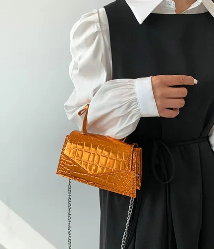 Vista 2 de Bolsos cruzados, bolso plateado, bolsos de noche Y2K, bolsa de mano para mujer, bolsos de mano para mujer, bolsos hobo, bolsos de hombro, carteras