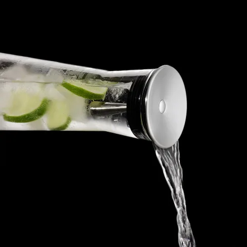 Vista 8 de Simax - Decantador para agua INDIS 1.1L jugo de vino, klid de metal, talla única, transparente