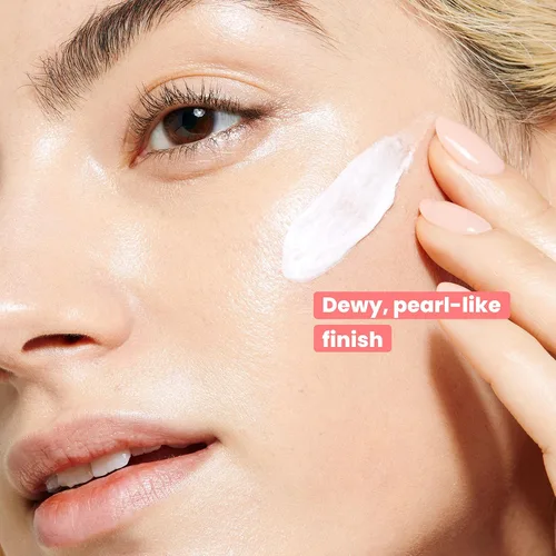 Vista 4 de JOAH Super Sidekick Hydroglow - Base de maquillaje con ácido hialurónico para un acabado brillante y húmedo, hidratante de larga duración e