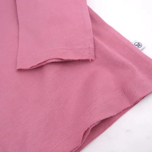 Vista 2 de HonestBaby Camiseta unisex de manga larga para bebé, 100% algodón orgánico