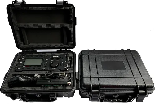 Vista 2 de Caja impermeable IP67 para LAB599 Discovery TX-500 y XIEGU X6100 Discovery caso resistente a golpes con espuma (para TX-500)