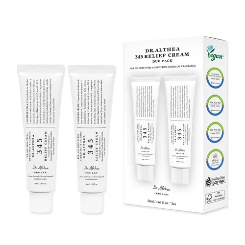 Vista 11 de Dr.Althea Crema de alivio 345 Hidratante facial diario para recuperación calmante y cuidado de manchas con PDRN y niacinamida Cuidado de la piel