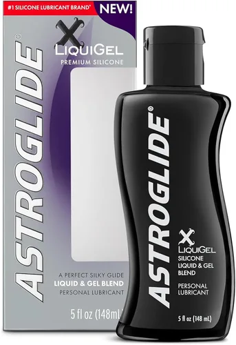 Vista 8 de Astroglide Lubricante de silicona (85ml), Gel Premium personal para sexo vaginal y anal, sin goteo, se mantiene en su lugar, lubricante