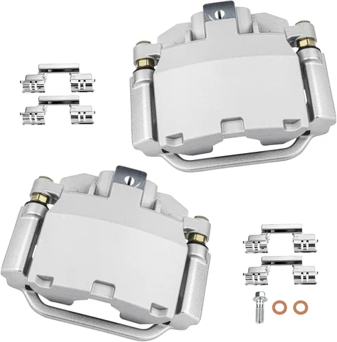 Vista 27 de cciyu 18B4918A Pinza de freno delantera derecha con soporte para Cadillac, para Chevy, para GMC
