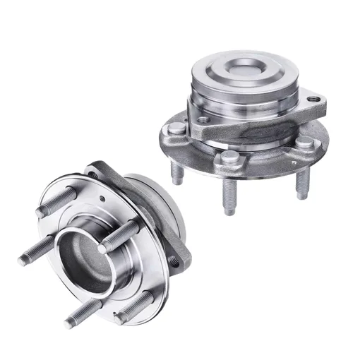 Vista 42 de Detroit Axle - 2 rodamientos de rueda delantera para Ford Fusion Probe Mazda 3 MPV Kia Spectra Jaguar XJ8 XJR XK XK8 XKR Mercury Milan, juego
