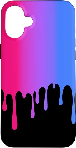 Vista 22 de Funda bisexual de arcoíris para iPhone 16 Gay Pride LGBT