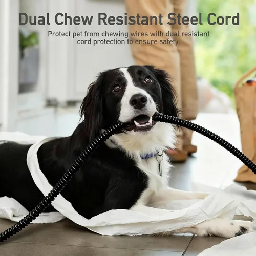 Vista 2 de MARUNDA Almohadilla térmica para mascotas, almohadilla térmica para gatos impermeable para interiores, temperatura constante automática, cable